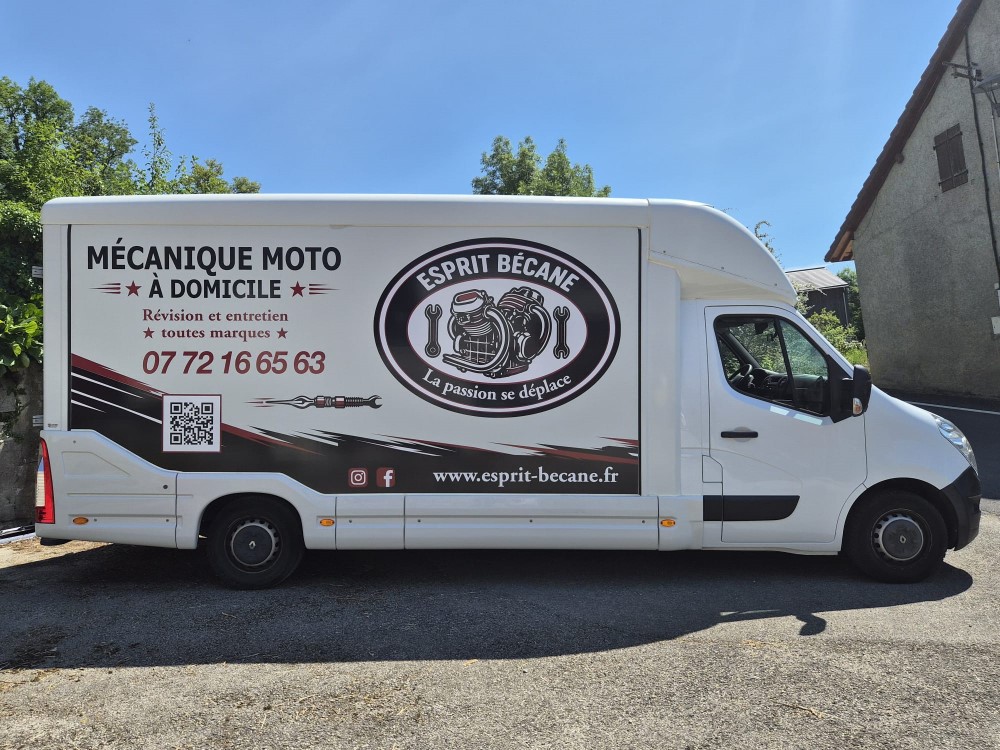 le camion esprit bécane